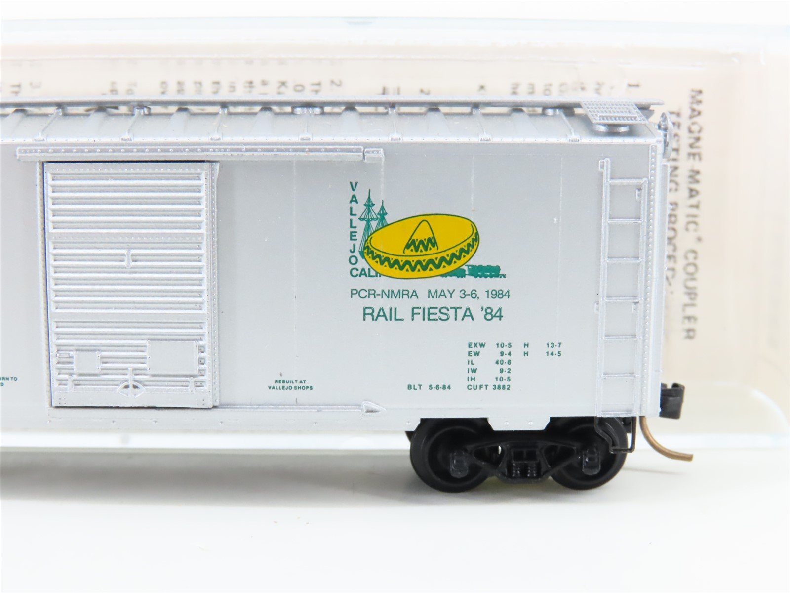 N Kadee Micro Trains MTL Special Run V&SW NGEX PCR-NMRA Rail Fiesta 1984 Boxcar