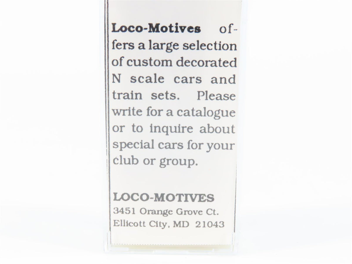 N Scale Kadee Micro Trains MTL LM-113 PSNS OWR&amp;N Puget Sound N Scale Boxcar 1988