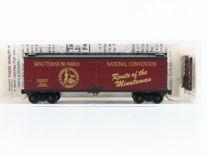 N Kadee Micro Trains MTL Special Run NMRA Route of the Minuteman Boxcar 1986