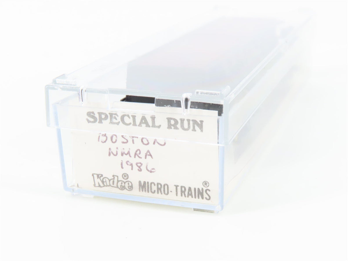 N Kadee Micro Trains MTL Special Run NMRA Route of the Minuteman Boxcar 1986