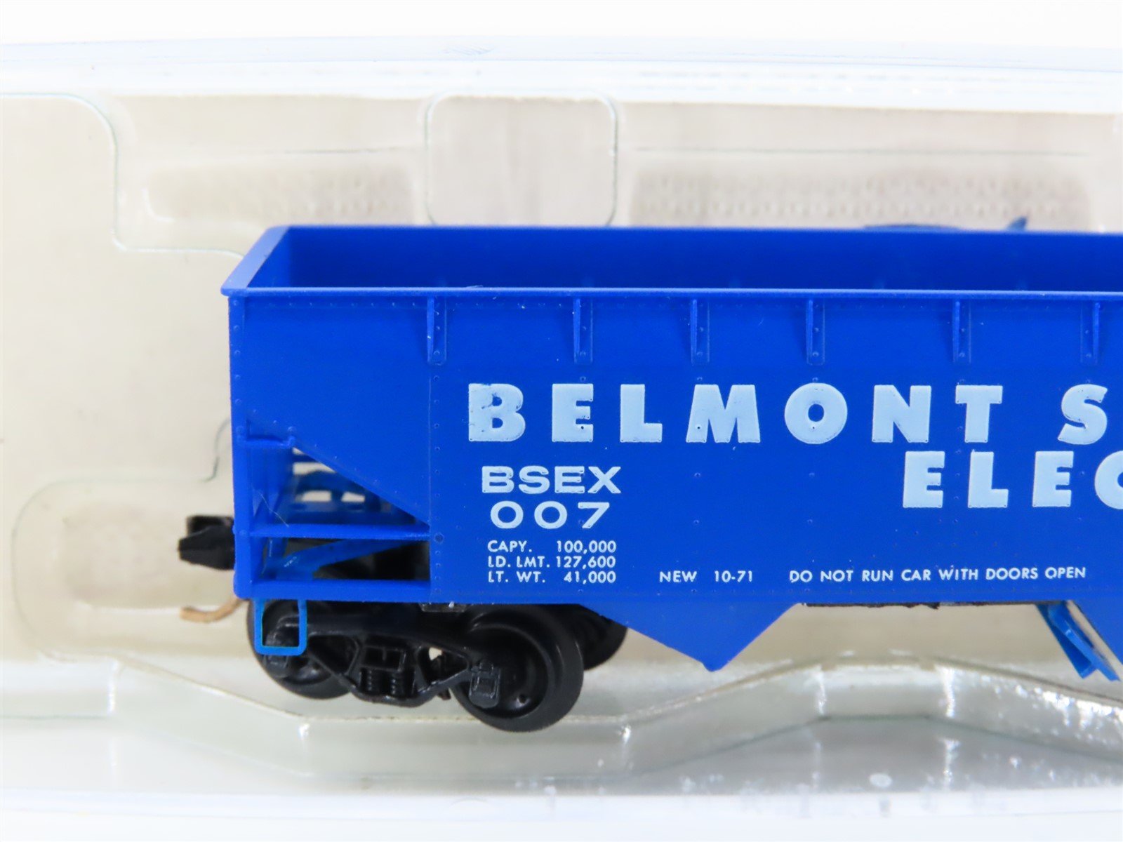 N Kadee Micro Trains MTL William Doovas BSEX Belmont Shore 2 Bay Hopper Signed