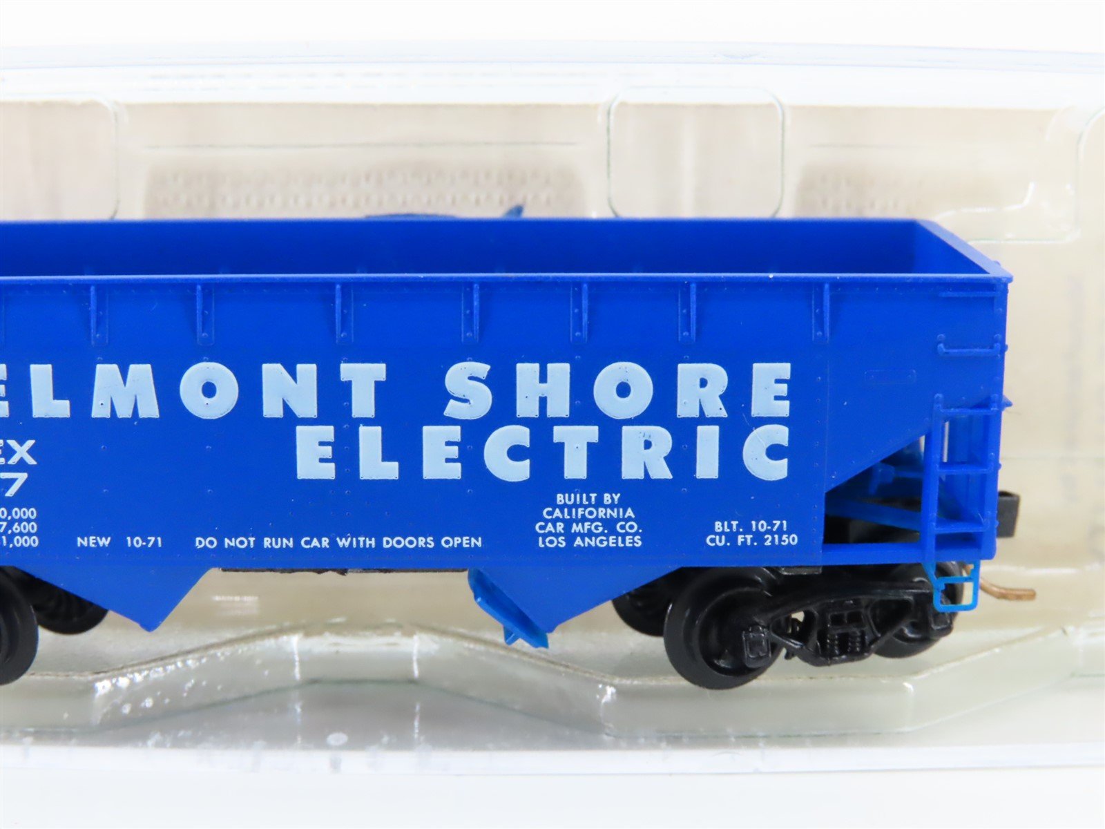 N Kadee Micro Trains MTL William Doovas BSEX Belmont Shore 2 Bay Hopper Signed