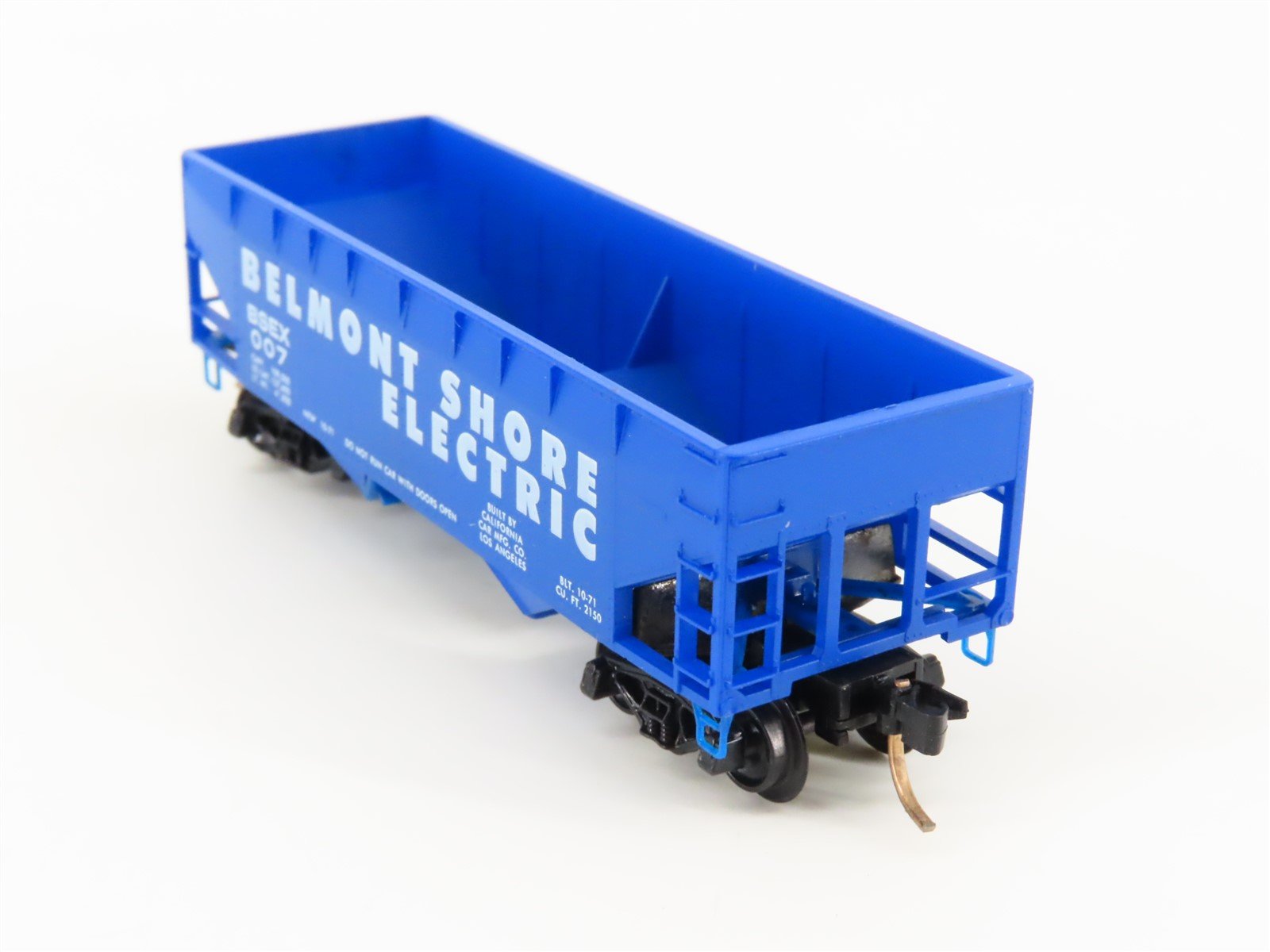 N Kadee Micro Trains MTL William Doovas BSEX Belmont Shore 2 Bay Hopper Signed