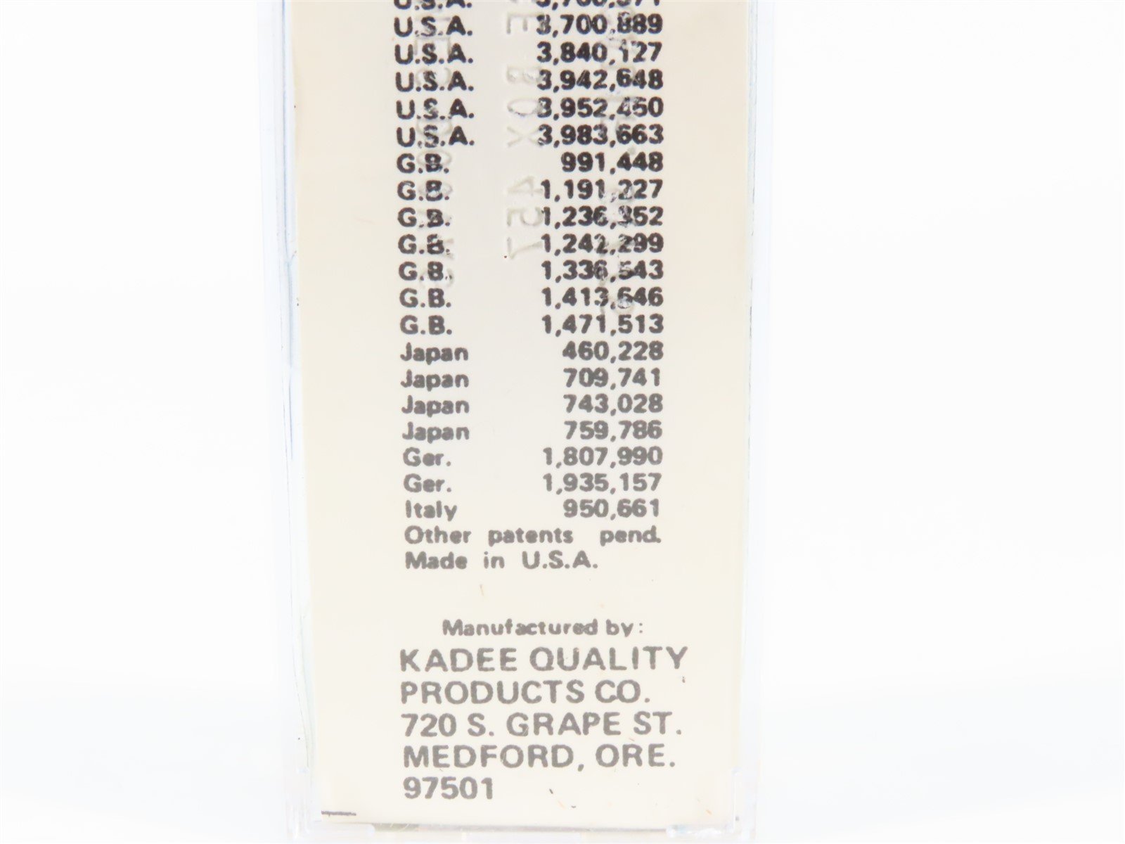 N Kadee Micro Trains MTL William Doovas BSEX Belmont Shore 2 Bay Hopper Signed