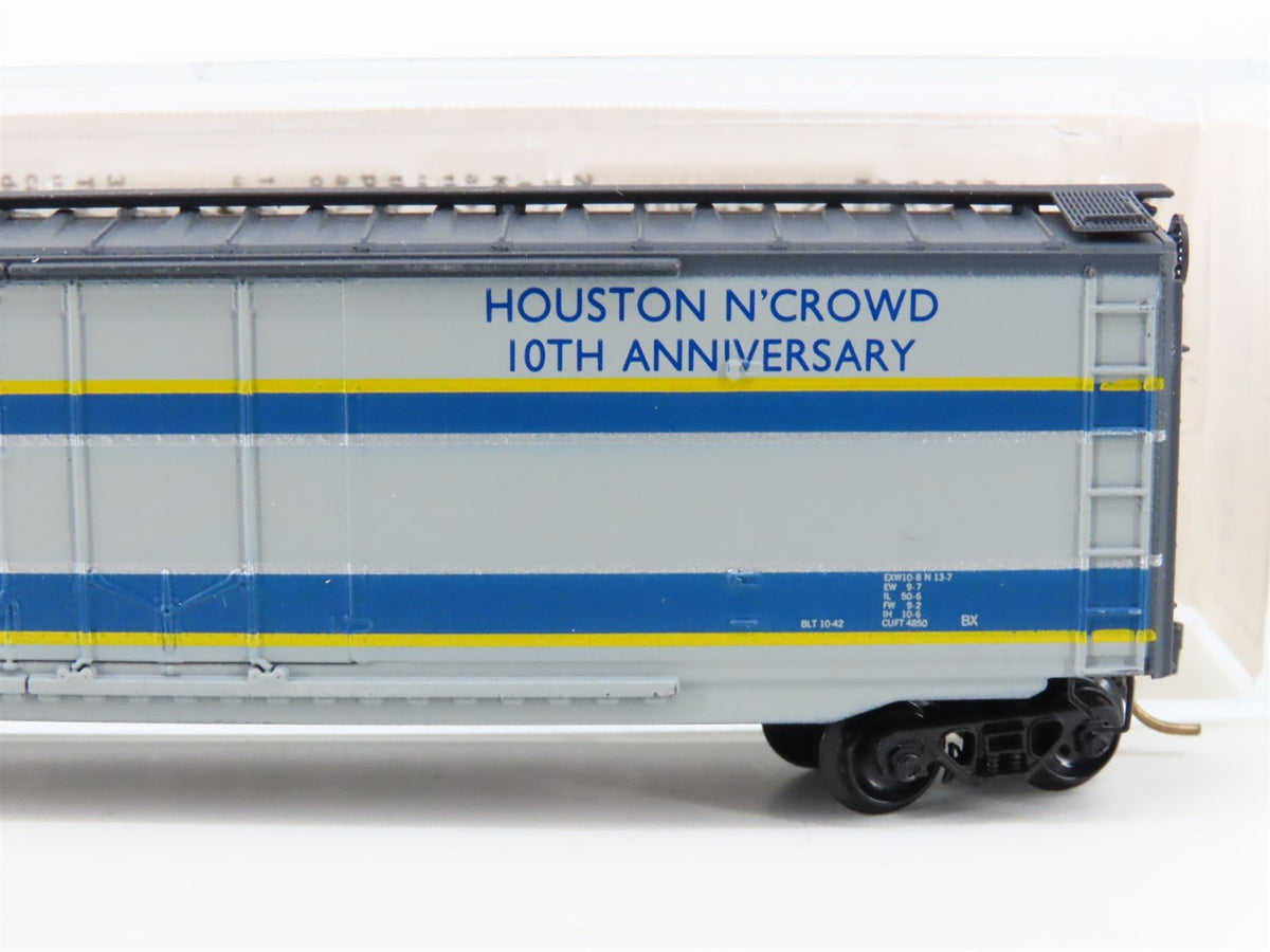 N Scale Kadee Micro-Trains MTL Special Run MP Houston N&#39;Crowd Box Car 4334