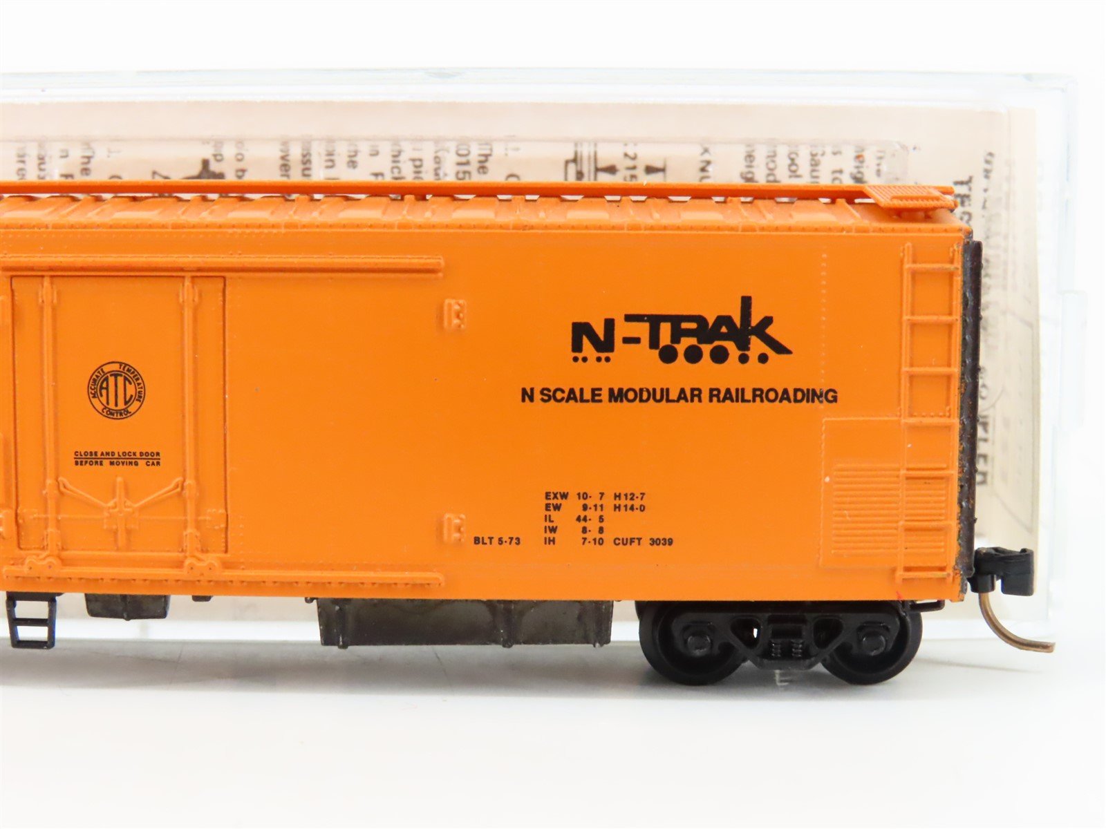 N Kadee Micro-Trains MTL Special Run NTRAK NTK 15 Years of N Chantment Boxcar