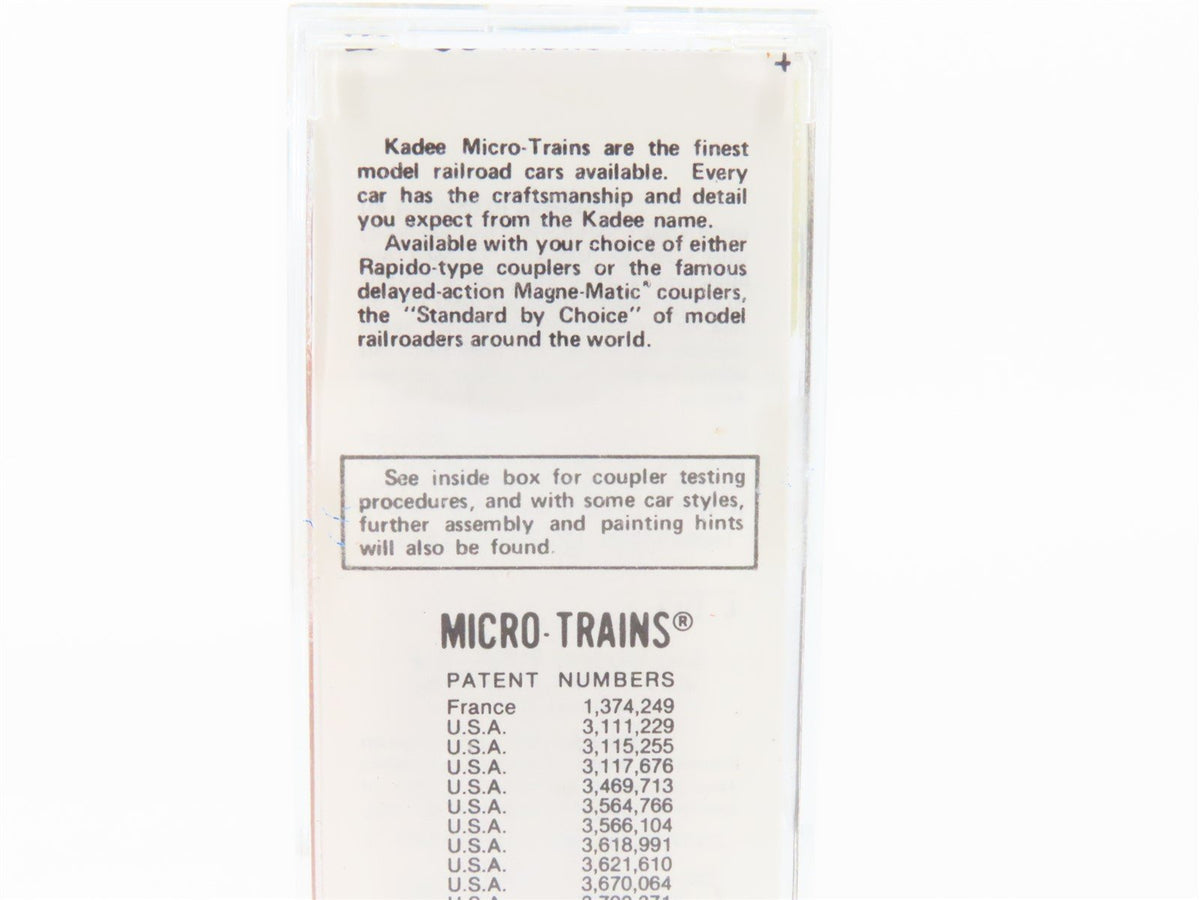 N Kadee Micro-Trains MTL Special Run NTRAK NTK 15 Years of N Chantment Boxcar