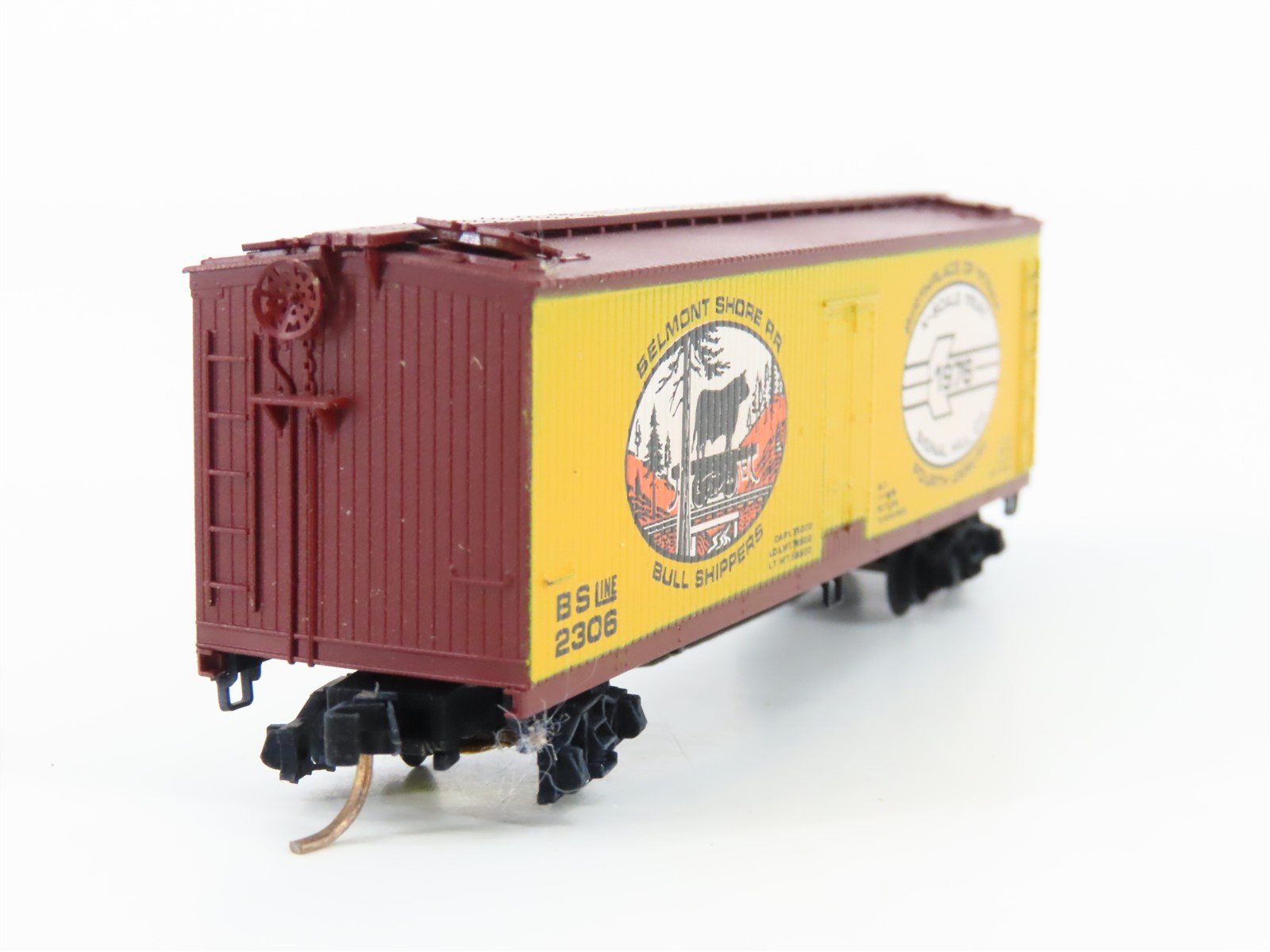 N Kadee Micro-Trains MTL Special Run NTRAK BS Line 1976 N Scale Meat Reefer 2306