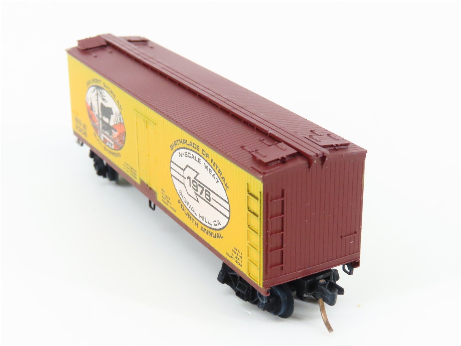 N Kadee Micro-Trains MTL Special Run NTRAK BS Line 1976 N Scale Meat Reefer 2306