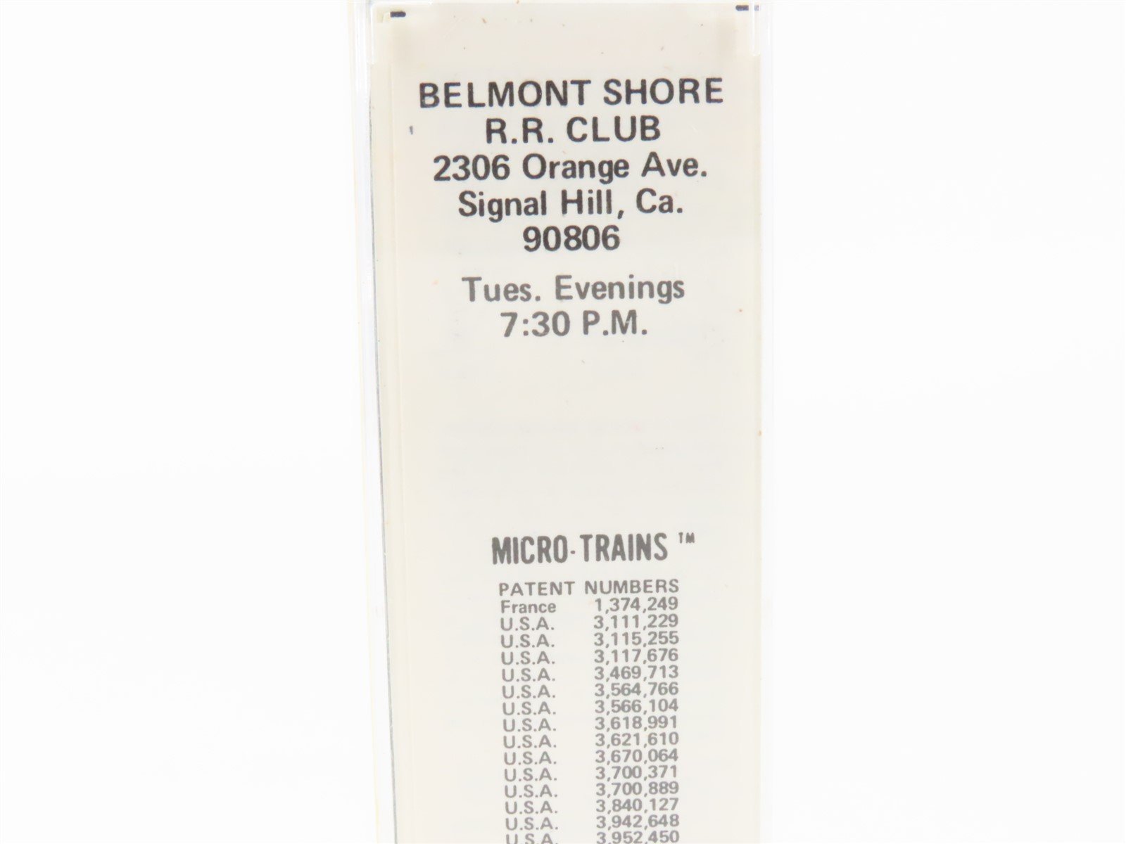 N Kadee Micro-Trains MTL Special Run NTRAK BS Line 1976 N Scale Meat Reefer 2306