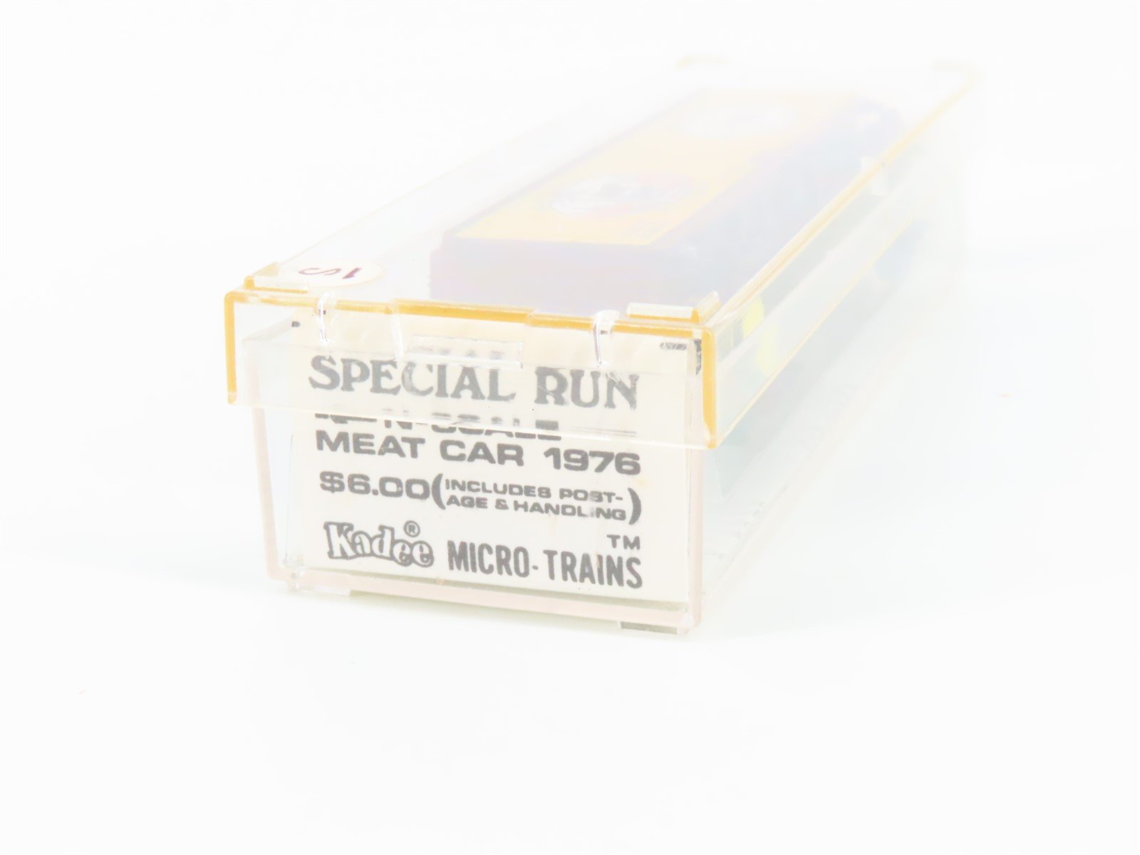 N Kadee Micro-Trains MTL Special Run NTRAK BS Line 1976 N Scale Meat Reefer 2306