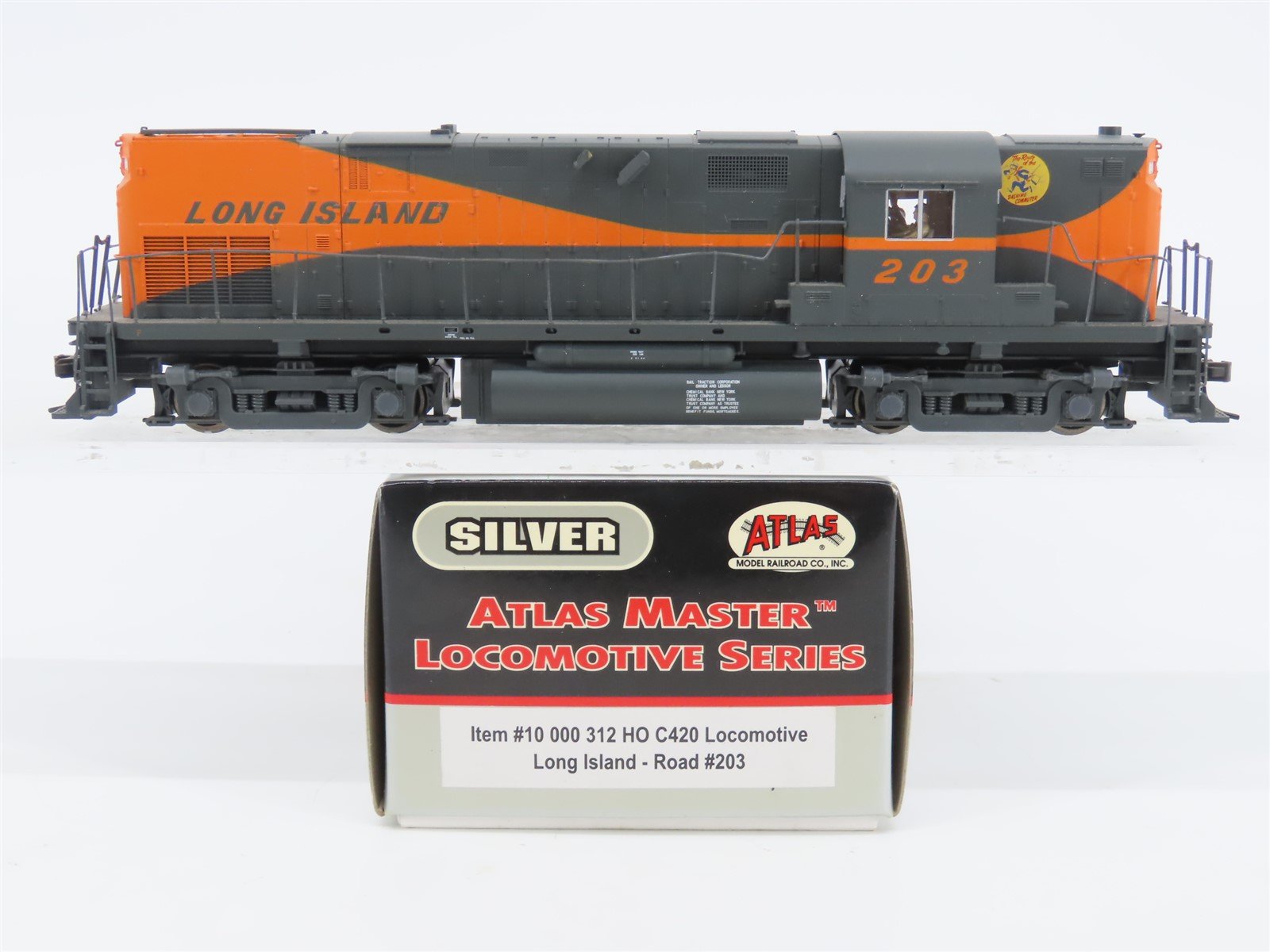 HO Atlas Silver 10000312 LI Long Island "Dashing Commuter" C420 Diesel #203