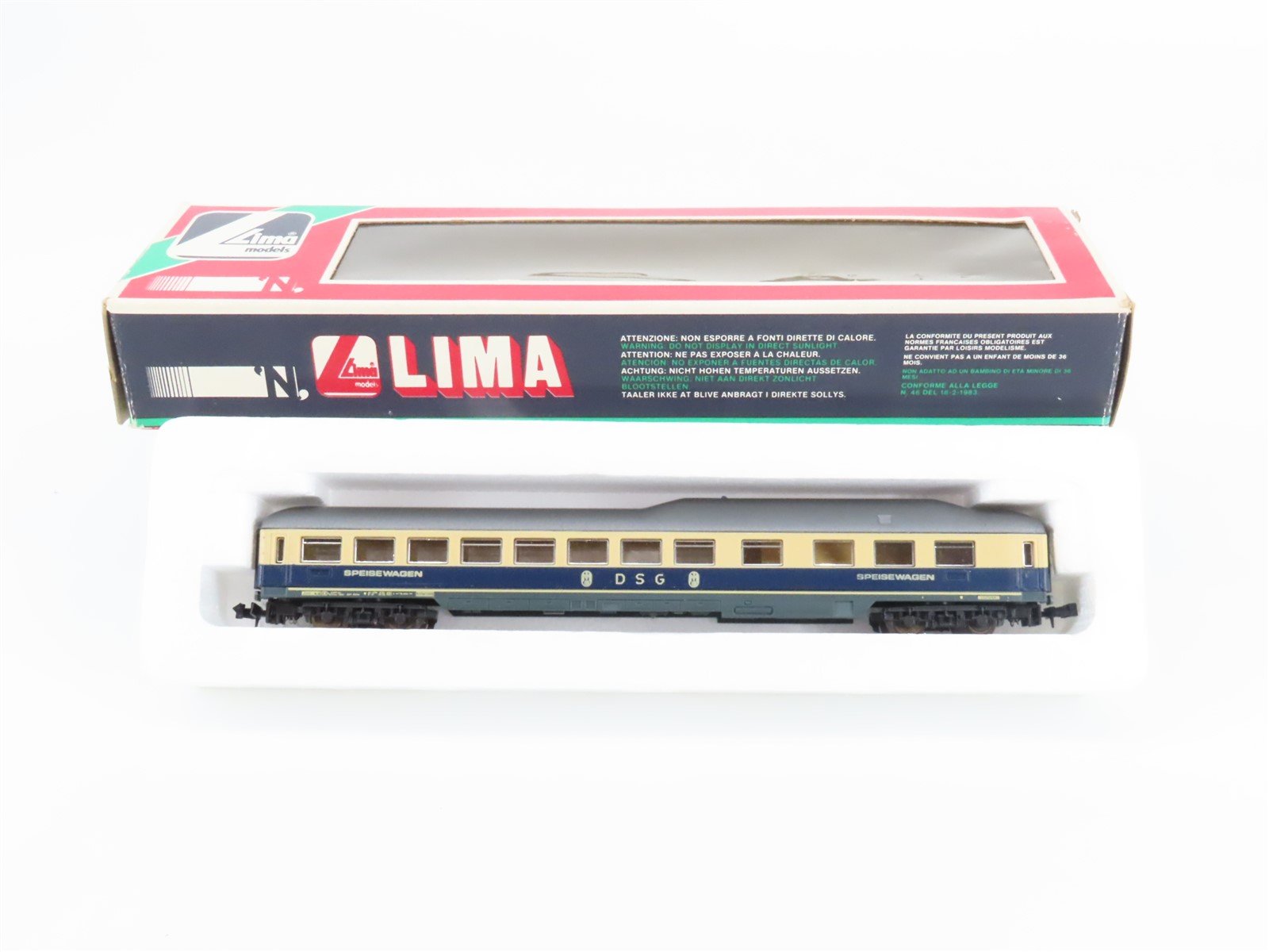 N Scale Lima 320888 DSG German Speisewagen Diner Passenger Car