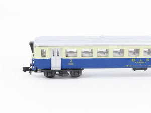 LOT of 2 N Scale Arnold BLS Bern-Lotschberg-Simplon 2nd Class Coach Passenger