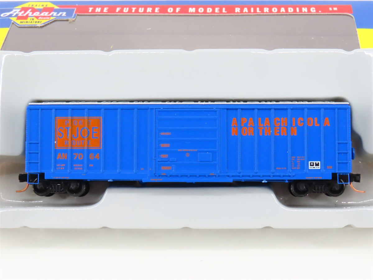 N Scale Athearn 10552 AN Apalachicola Northern Port St. Joe Route Box Car 7064