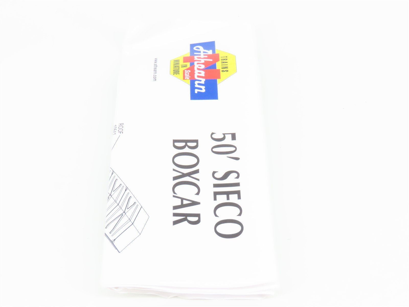 N Scale Athearn 10552 AN Apalachicola Northern Port St. Joe Route Box Car 7064