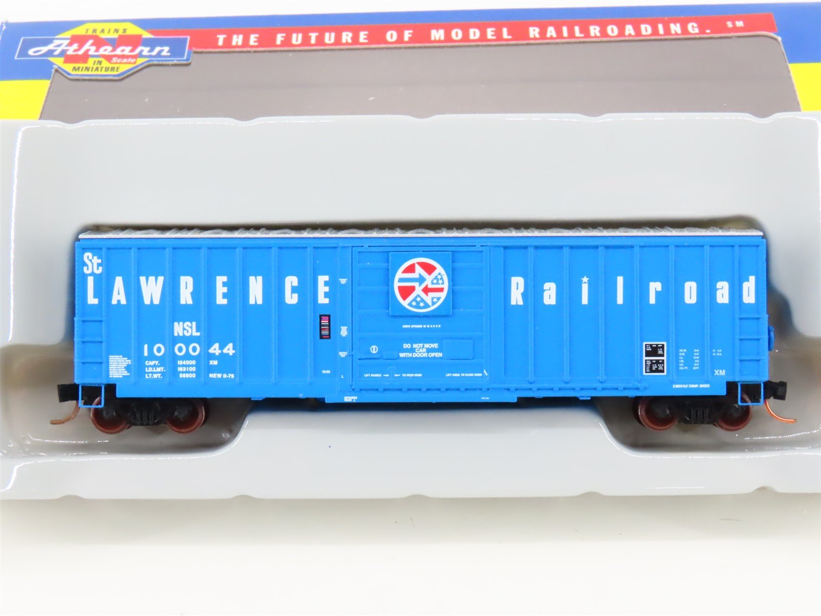 N Scale Athearn 10549 NSL St. Lawrence Railroad SIECO 50' Box Car 100044