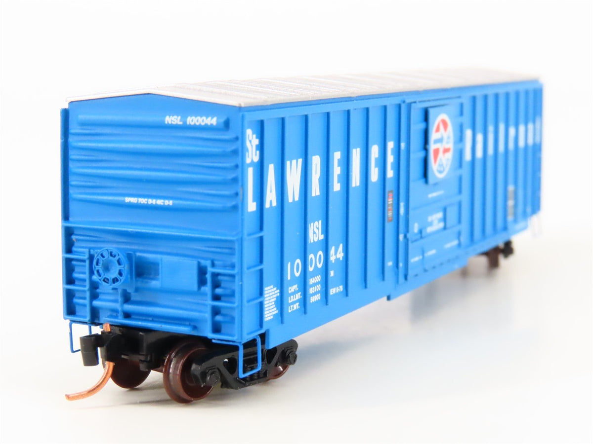 N Scale Athearn 10549 NSL St. Lawrence Railroad SIECO 50&#39; Box Car 100044