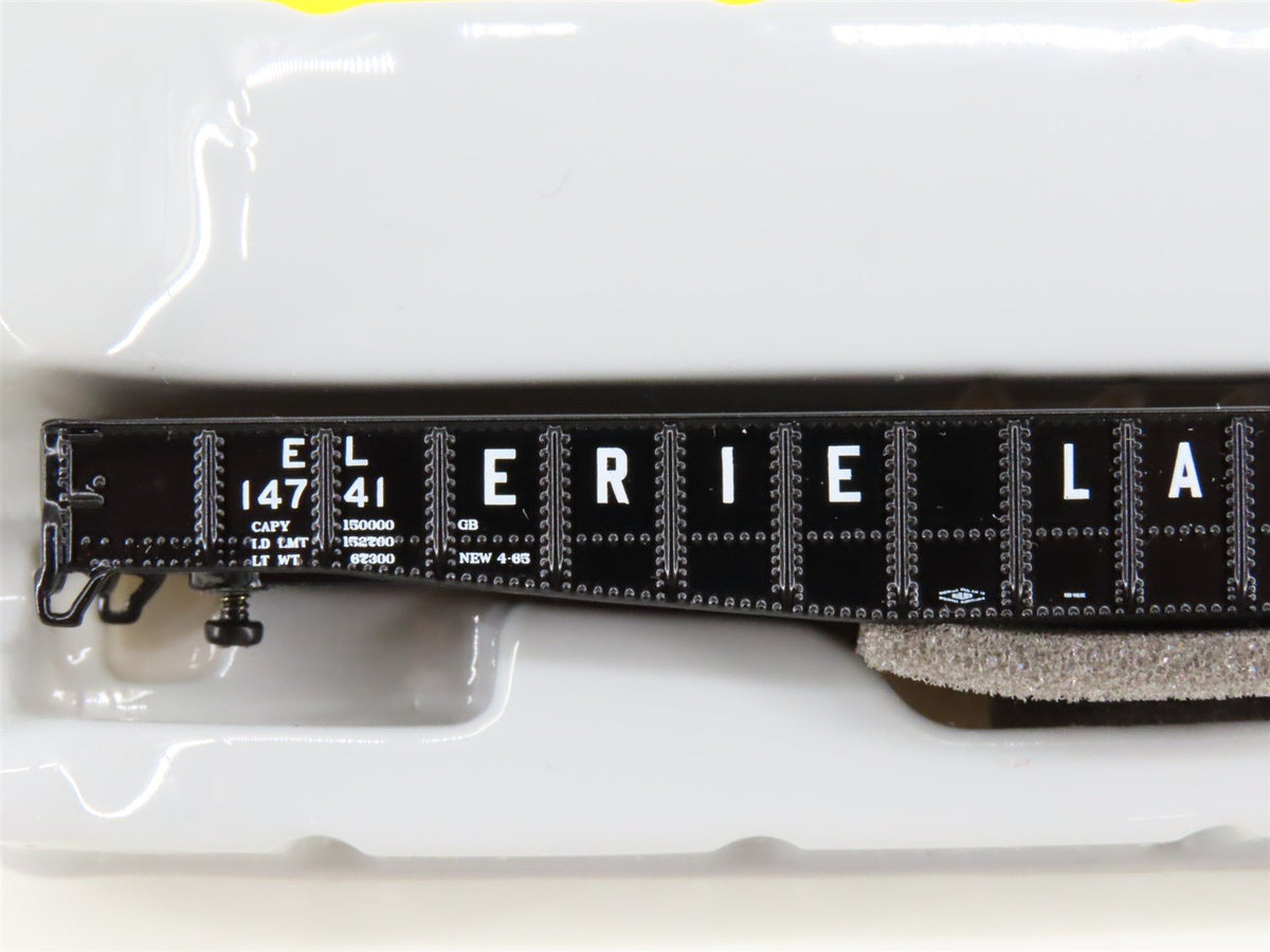 N Scale Athearn 11305 Die-Cast EL Erie Lackawanna 65&#39; Mill Gondola #14741