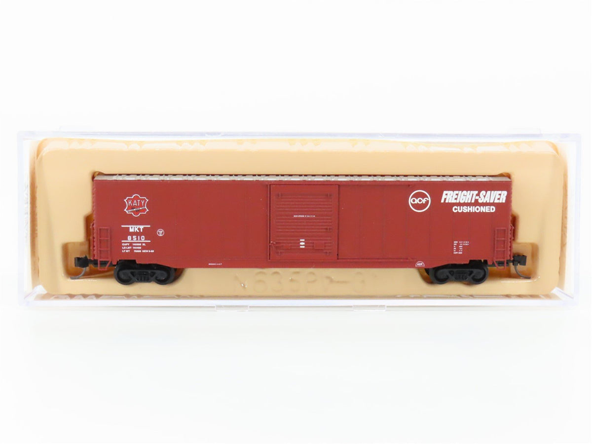 N Scale Atlas 37231 MKT Missouri Kansas Texas Katy 60&#39; Auto Parts Boxcar #8510