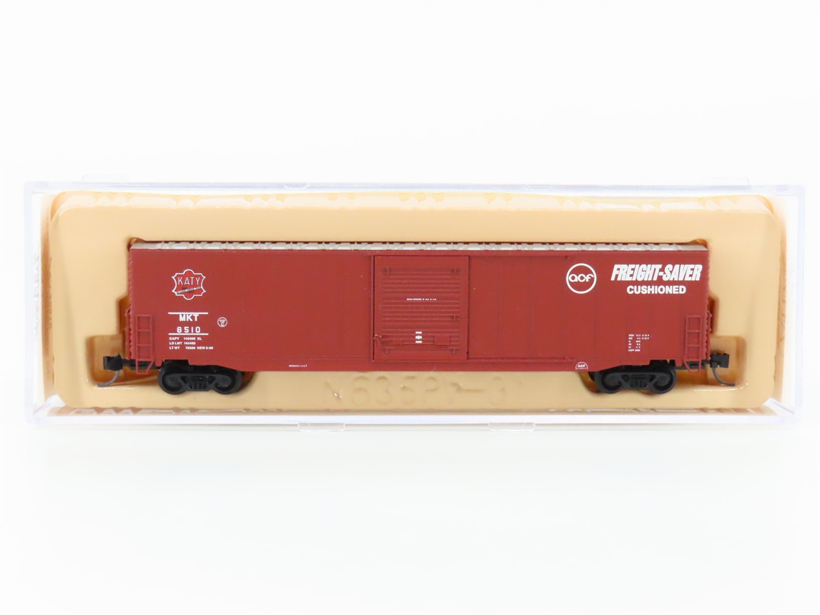 N Scale Atlas 37231 MKT Missouri Kansas Texas Katy 60' Auto Parts Boxcar #8510
