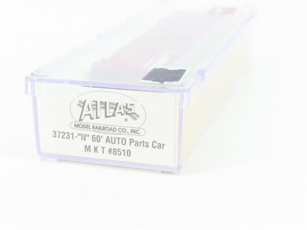 N Scale Atlas 37231 MKT Missouri Kansas Texas Katy 60&#39; Auto Parts Boxcar #8510