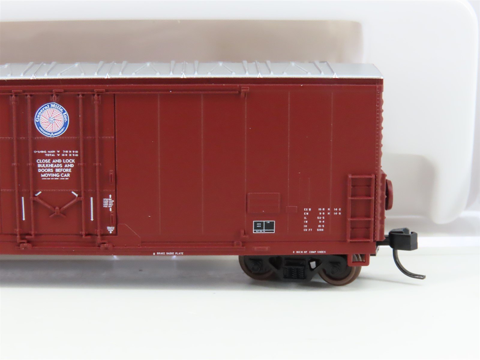 N Atlas 31341 DJTX Gold Medal/General Mills 53' Double Plug Door Boxcar #101