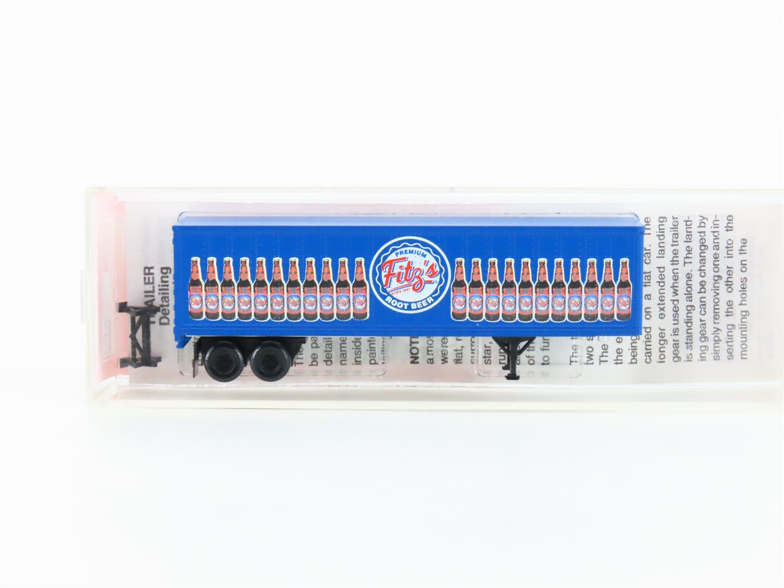 N Micro-Trains MTL NSC 6-99 Special Run Fitz's Root Bear 40' Semi Trailer