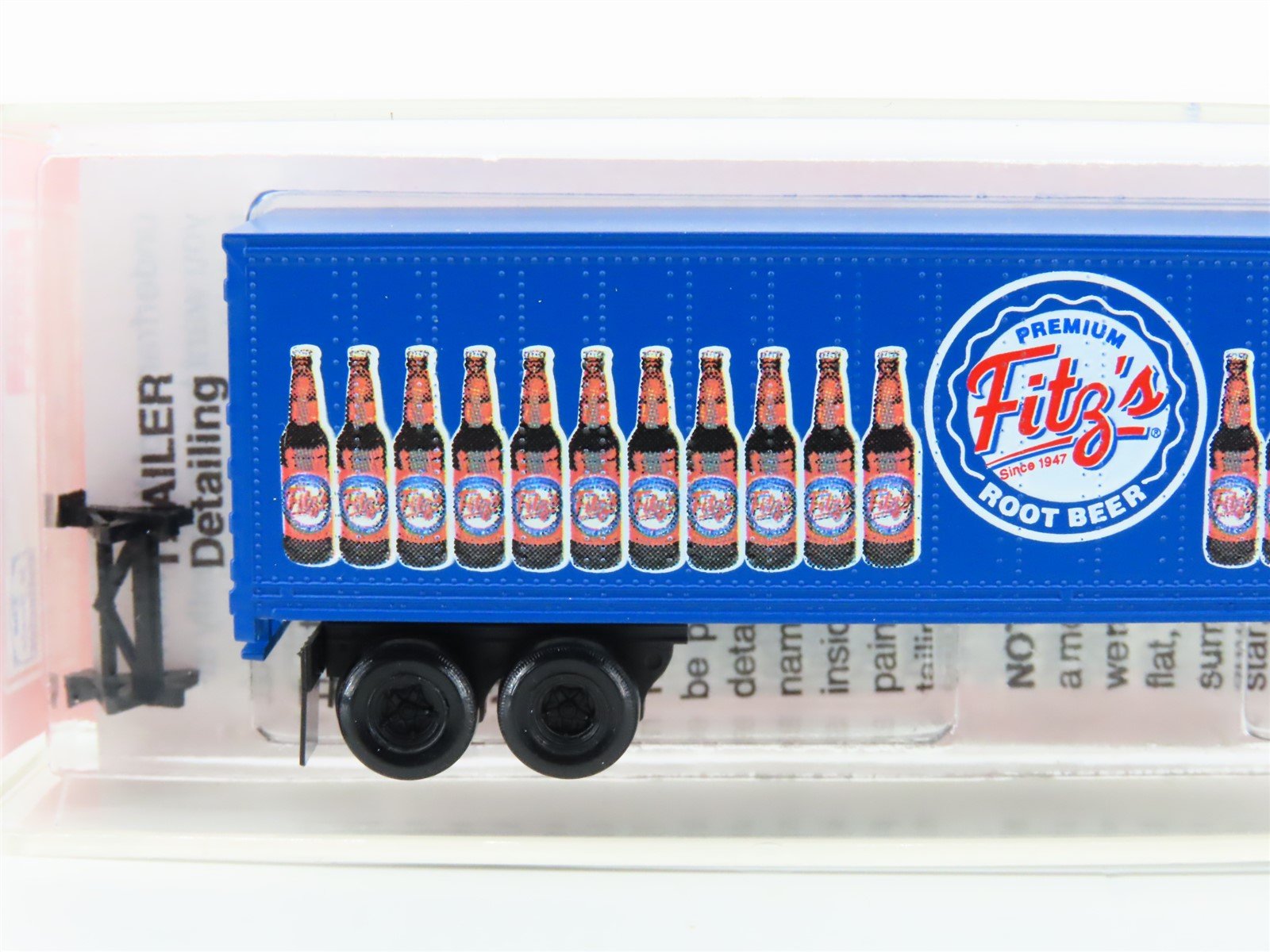 N Micro-Trains MTL NSC 6-99 Special Run Fitz's Root Bear 40' Semi Trailer