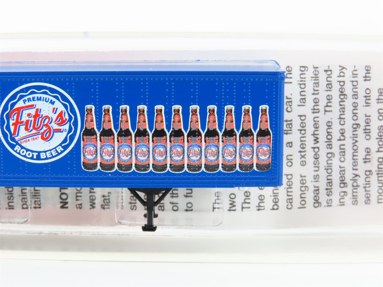 N Micro-Trains MTL NSC 6-99 Special Run Fitz's Root Bear 40' Semi Trailer