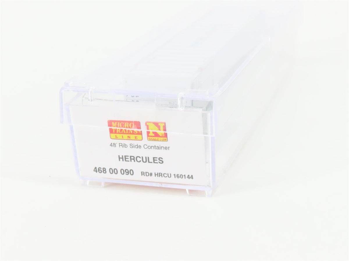 N Scale Micro-Trains MTL 46800090 Hercules 48&#39; Rib Side Container HRCU 160114