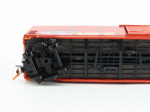 N Scale Micro-Trains MTL 07744120 ICG 50' Boxcar #51136 Weathered & Graffiti
