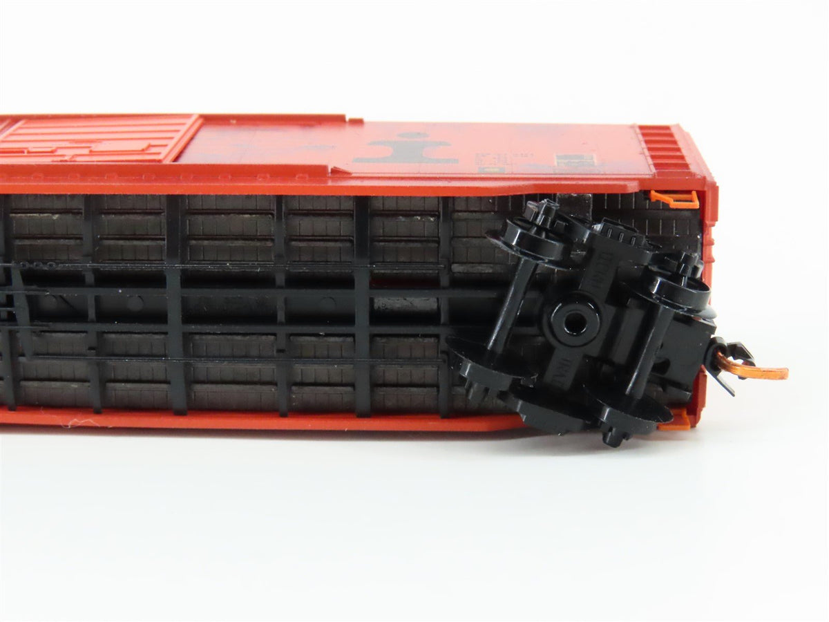 N Scale Micro-Trains MTL 07744120 ICG 50&#39; Boxcar #51136 Weathered &amp; Graffiti
