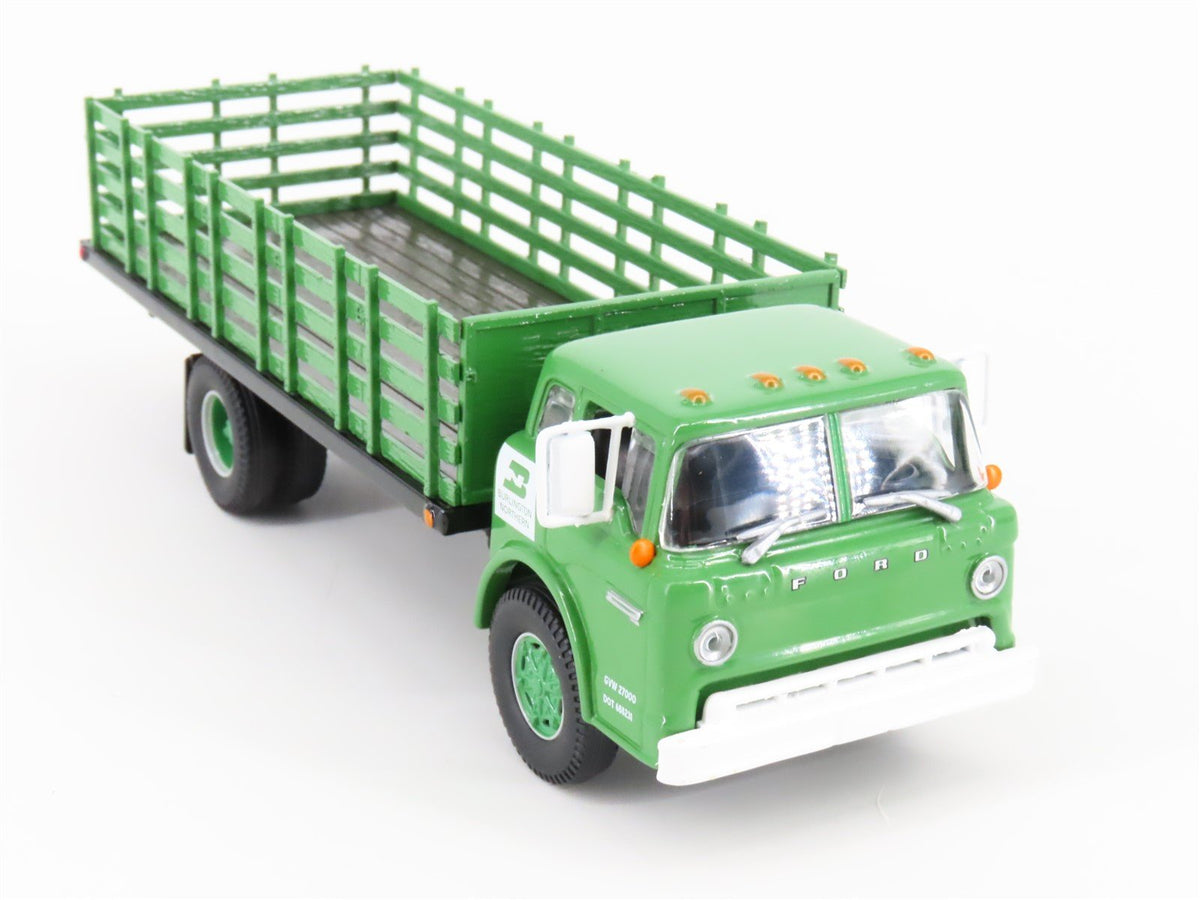 1:50 Athearn 90911 Die-Cast BN Burlington Northern Ford C Series Stakebed Truck