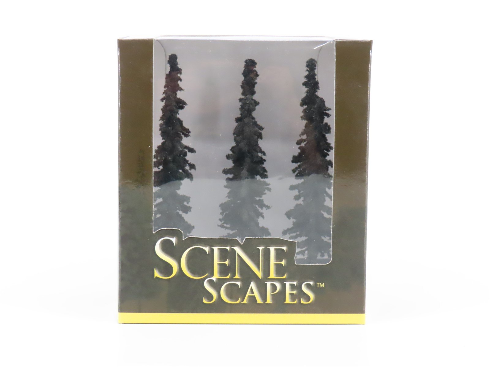 Multi-Scale Bachmann Scene Scapes 32003 5"-6" Conifer Trees