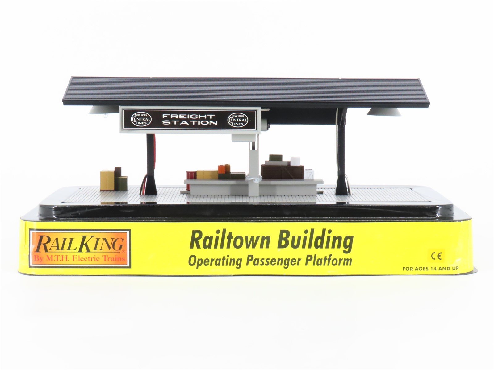O 1/48 Scale MTH Rail King 30-9151 New York Central Operating Freight Platform