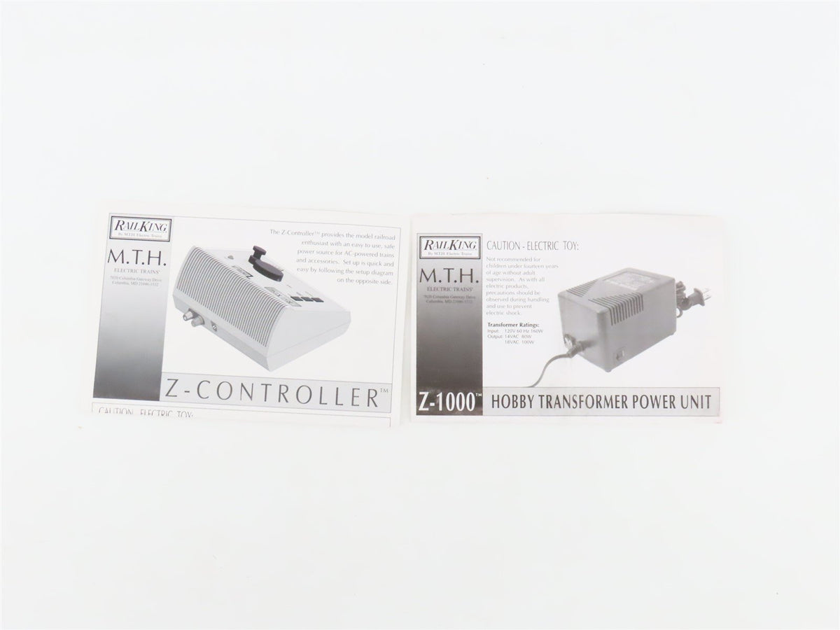 MTH Rail King AC Z-Controller and Powercord
