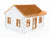 O 1/48 Scale Bachmann Plasticville 45316 House Under Construction
