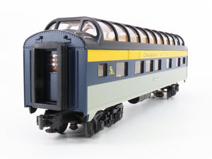 O Gauge 3-Rail MTH C&O Chesapeake & Ohio Railroad Dome Passenger #1876