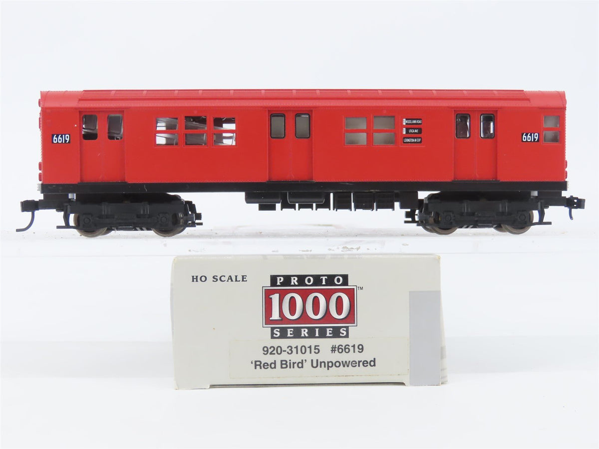 HO Proto 1000 920-31015 NYCT New York City R17 Subway Car #6619 UNPOWERED