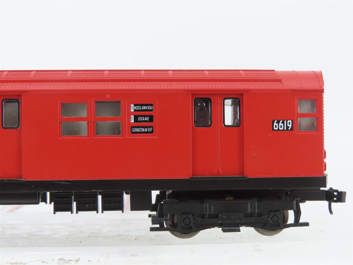HO Proto 1000 920-31015 NYCT New York City R17 Subway Car #6619 UNPOWERED