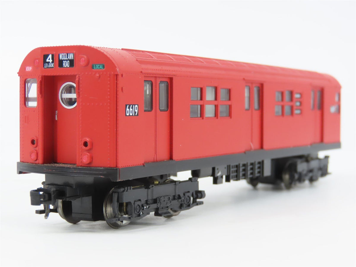 HO Proto 1000 920-31015 NYCT New York City R17 Subway Car #6619 UNPOWERED