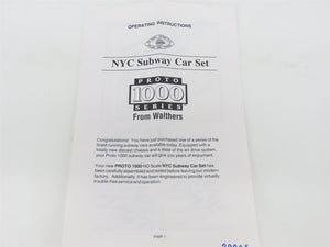 HO Proto 1000 920-31015 NYCT New York City R17 Subway Car #6619 UNPOWERED