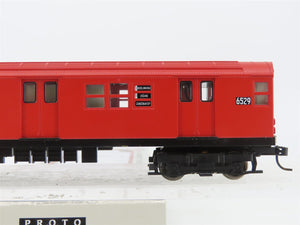 HO Proto 1000 920-31015 NYCT New York City R17 Subway Car #6529 UNPOWERED