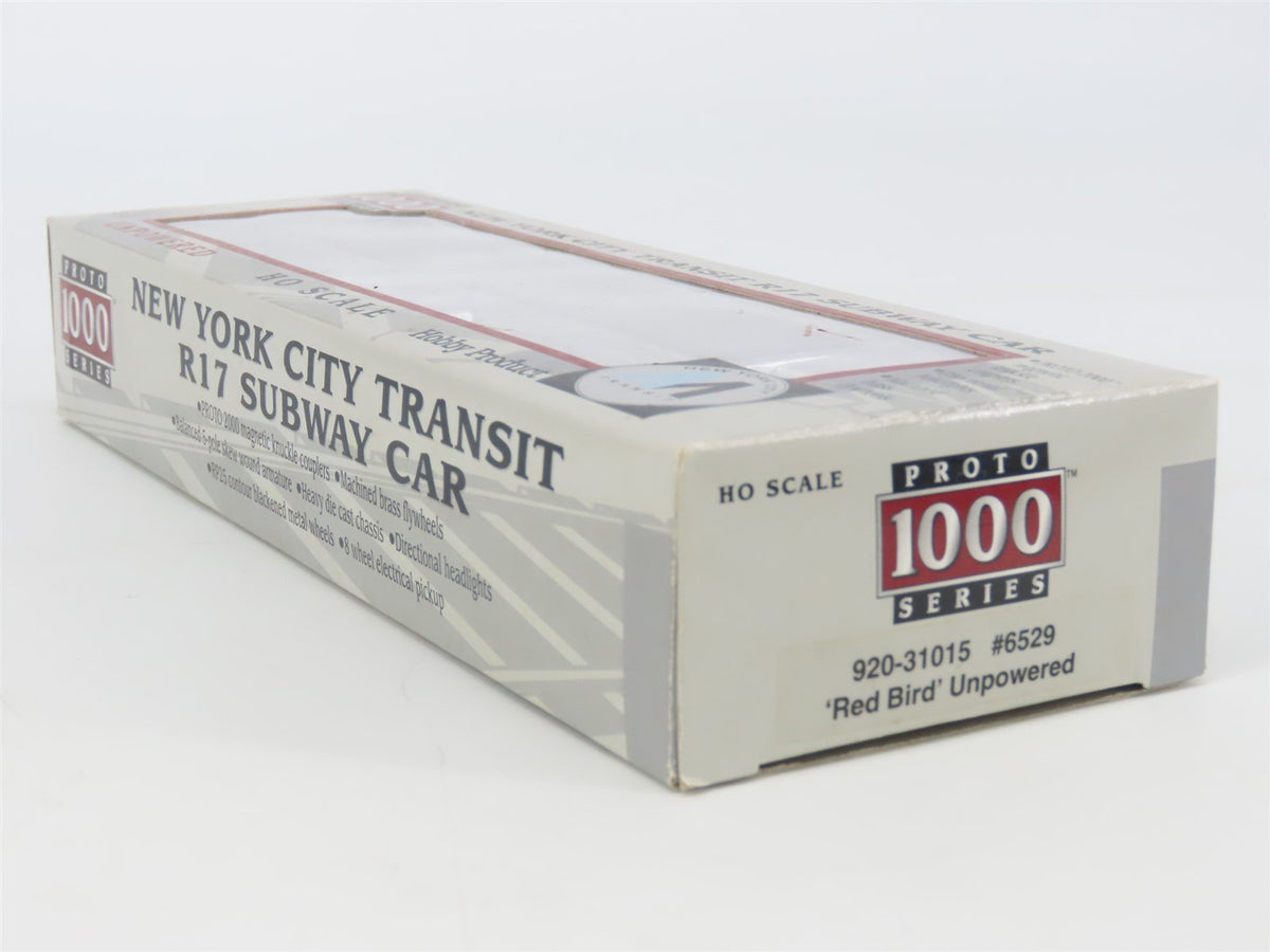 HO Proto 1000 920-31015 NYCT New York City R17 Subway Car #6529 UNPOWERED