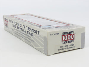 HO Proto 1000 920-31015 NYCT New York City R17 Subway Car #6529 UNPOWERED
