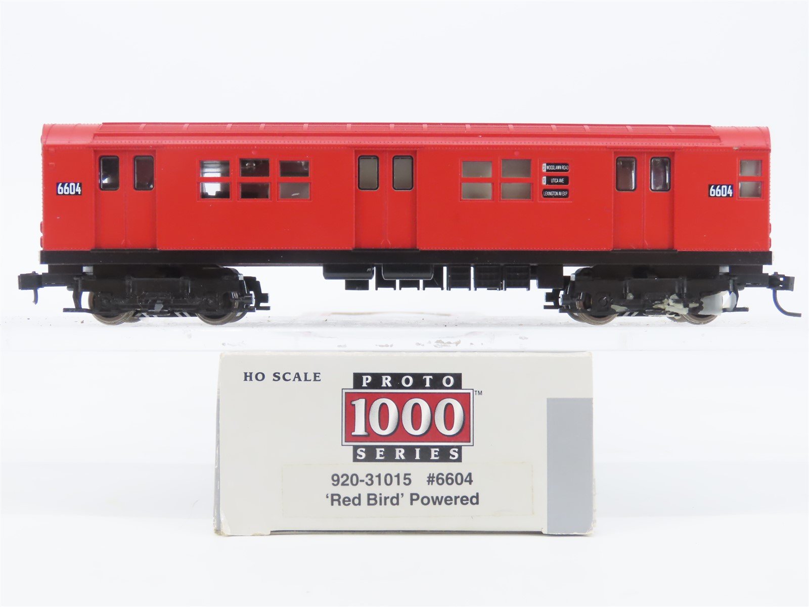 HO Scale Proto 1000 920-31015 NYCT New York City R17 Subway Car #6604