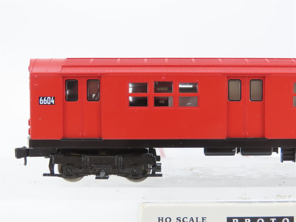 HO Scale Proto 1000 920-31015 NYCT New York City R17 Subway Car #6604