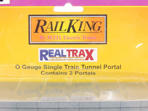 O 1/48 Scale MTH Rail King Real Trax 40-9014 Single Train Tunnel Portal Set of 2