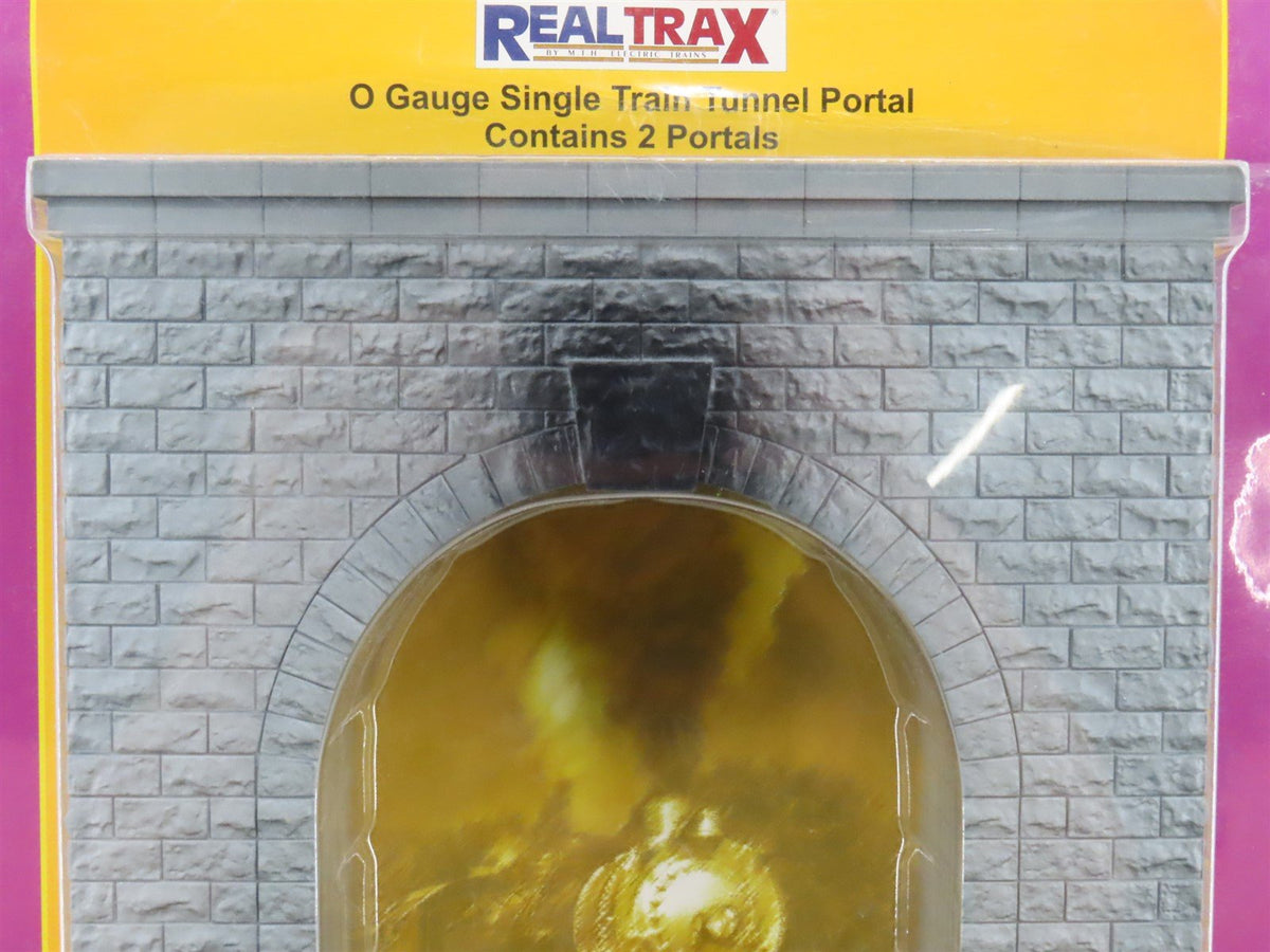 O 1/48 Scale MTH Rail King Real Trax 40-9014 Single Train Tunnel Portal Set of 2